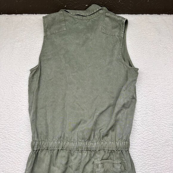 [YFB] Green Sleeveless Button Front Every Jumpsuit Size Medium - Picture 7 of 7